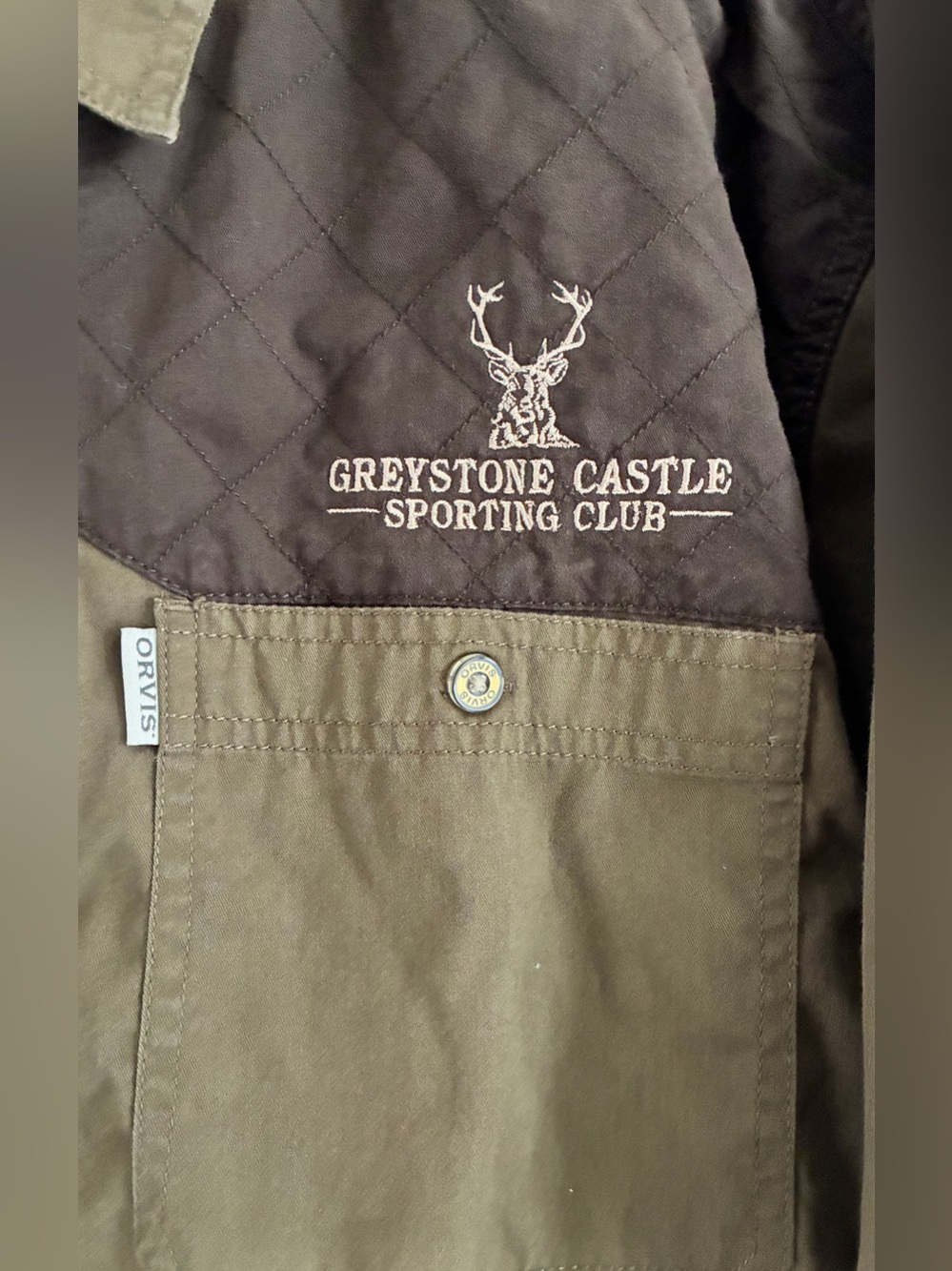Men's Orvis Greystone Castle Midweight Shooting Shirts Bundle of 2 Size XXL